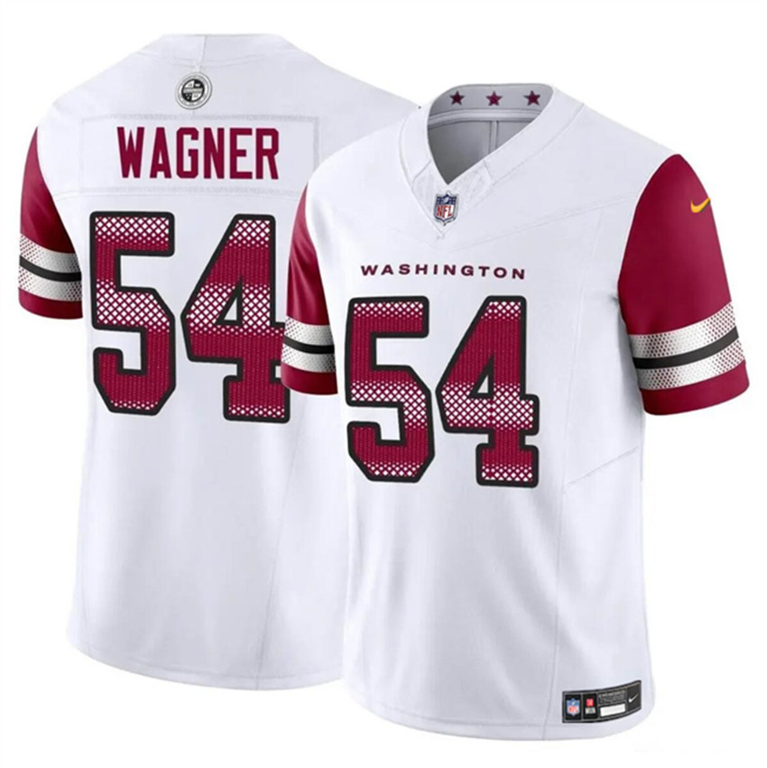 Youth White Washington Commanders #54 Bobby Wagner 2023 F.U.S.E Vapor Limited Stitched Football Jersey